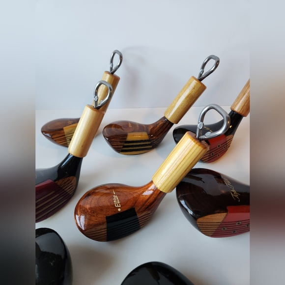 Golf BOTTLE openers Made With Real VINTAGE Wooden Golf Clubs ⛳️ - Picture 7 of 10